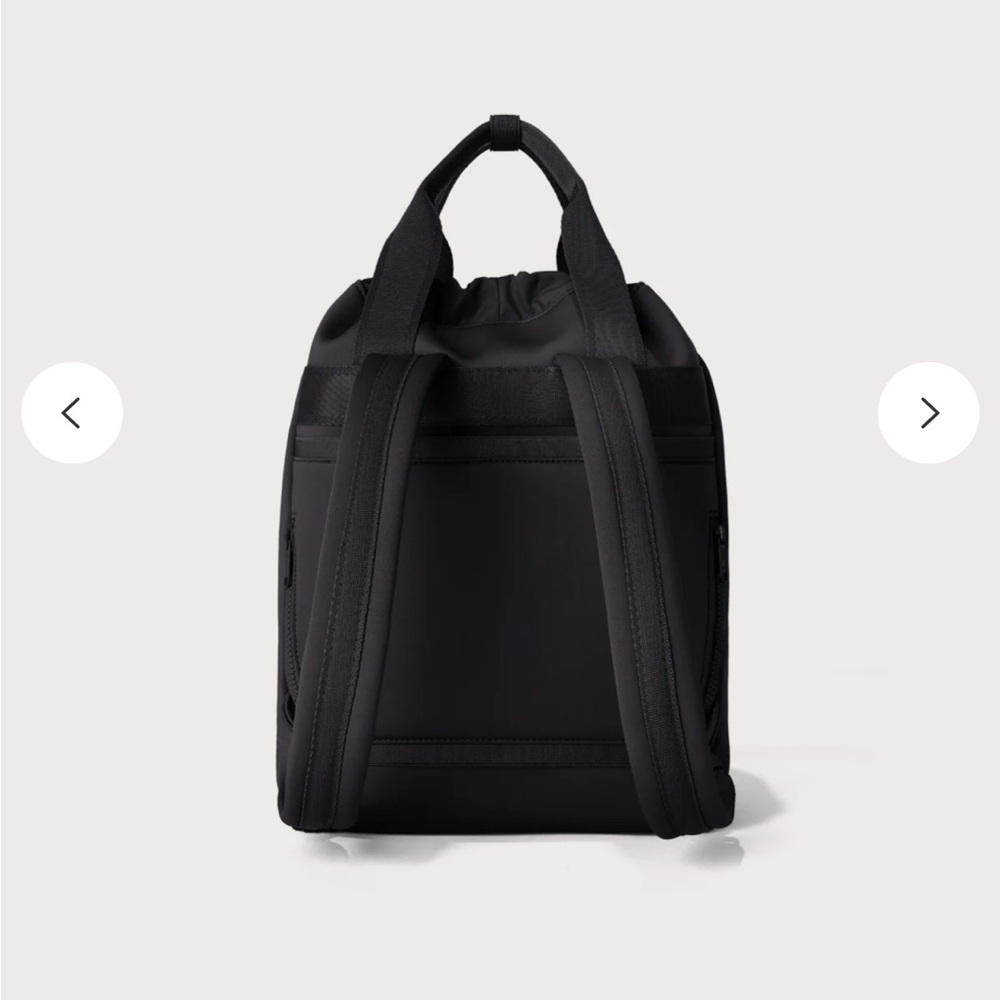 Dagne Dover Black Mini Drawstring Backpack - image 4